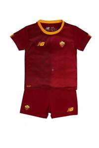 AS Roma Babyklær Hjemme Fotballdrakt til barn 2022-23 Korte ermer (+ Korte bukser)